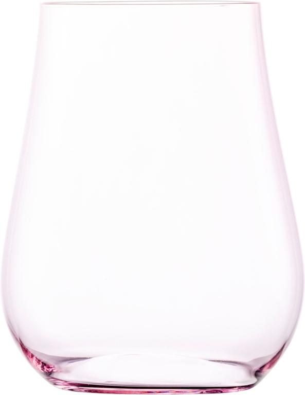 Zwiesel Glas Kolibri Tumbler allround met MP roze 42 - 0.498Ltr - 2 glazen