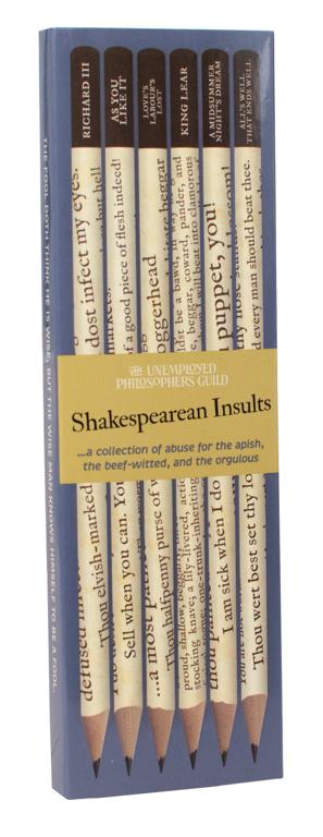 UPG Potlodenset - Shakespearean Insults