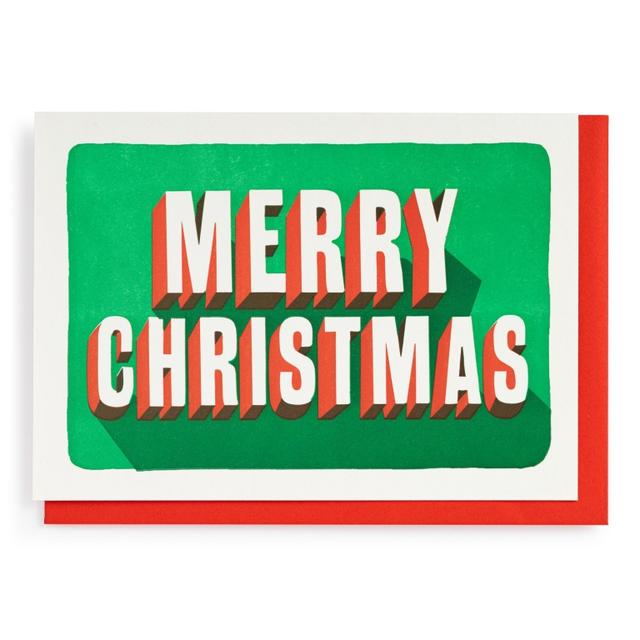 Archivist Cards Wenskaart - Merry Christmas