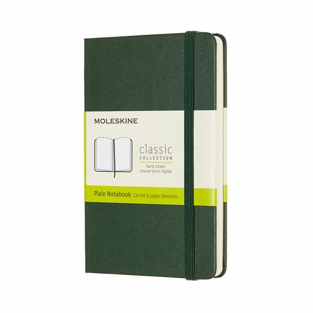 Moleskine Classic Notitieboek Pocket - Hardcover - Blanco - Myrtle Green
