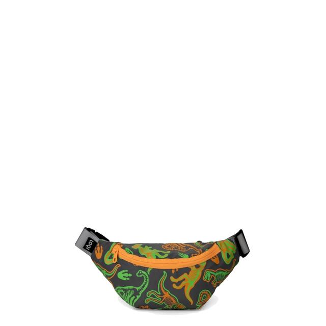 LOQI Bum Bag Medium - Dinosaur Skeleton reflecterend