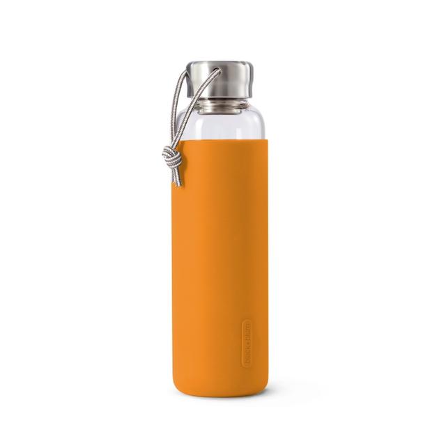 Black+Blum Waterfles glas - 0.6Ltr - Oranje