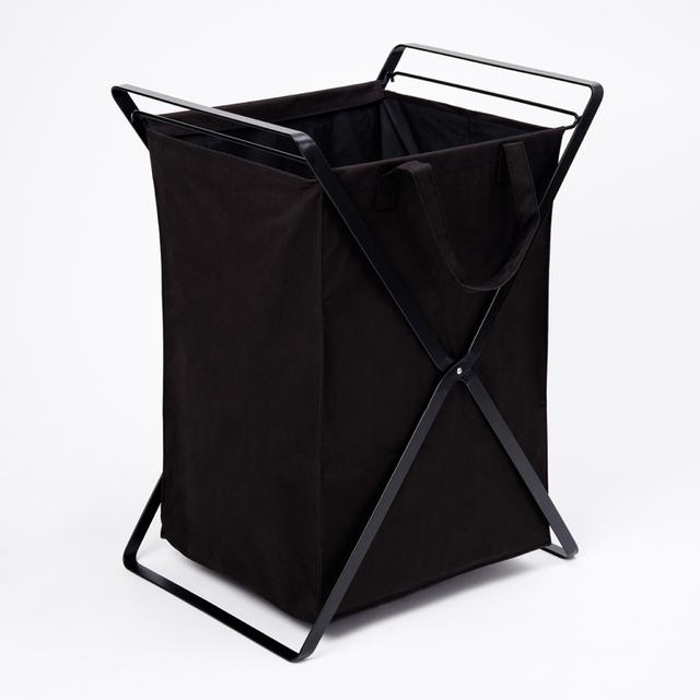 Yamazaki Tower Wasmand met zak - Zwart