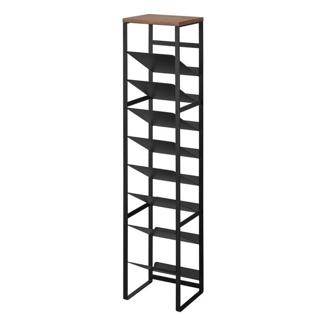 Yamazaki Tower Flessenrek 8-laags - Zwart