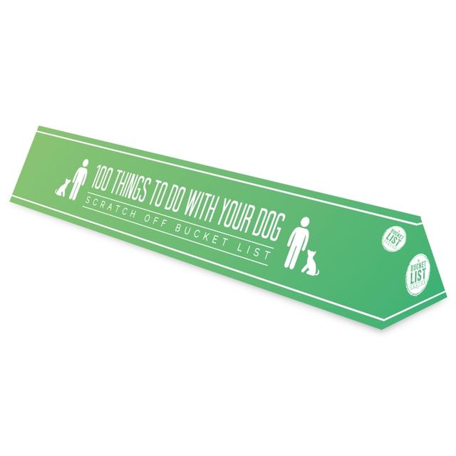 Gift Republic Krasposter - 100 Things To Do With Your Dog