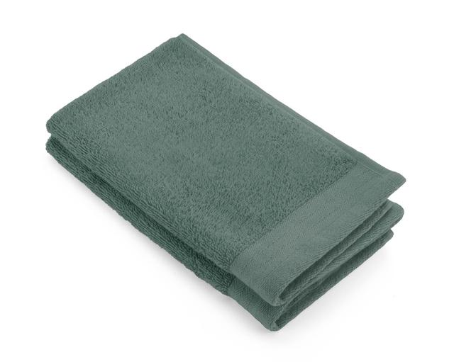 Walra Gastendoek Soft Cotton 2-delig - Legergroen