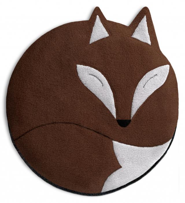 Leschi Warmtekussen Luca the fox - Bruin