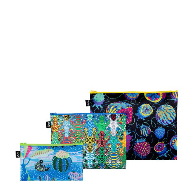 LOQI Zip Pockets - Bounty, Equi, Quandary