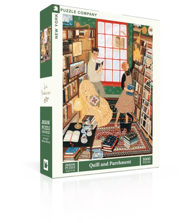 New York Puzzle Company Puzzel Quill And Parchment - 1000 stukjes