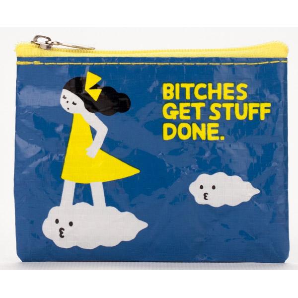 Blue Q Portemonnee - Bitches Get Stuff Done