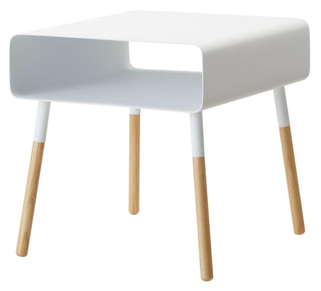 Yamazaki Plain Bijzettafel laag - Wit