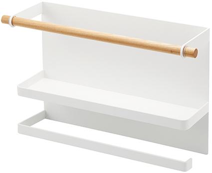 Yamazaki Keukenpapier & foliehouder magnetisch - Wit