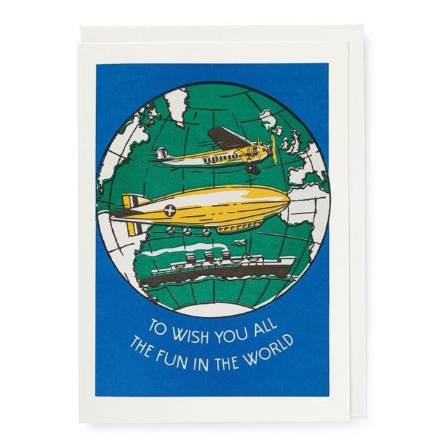 Archivist Cards Wenskaart - All the Fun in the World