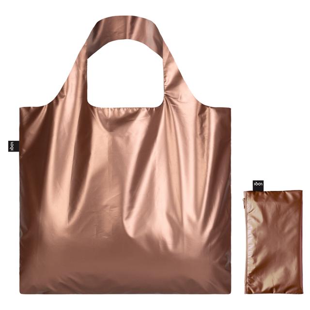 LOQI Bag Large - Rose Gold Metallic