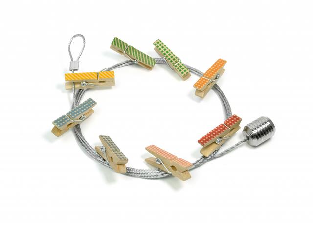 Trendform Photo wire Woody klip - 8 magnets