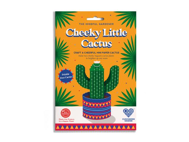 Clockwork Soldier Knutselpakket - Make Your Own Cheeky Little Cactus