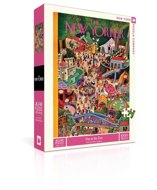 New York Puzzle Company Puzzel Day at the Zoo - 1000 stukjes