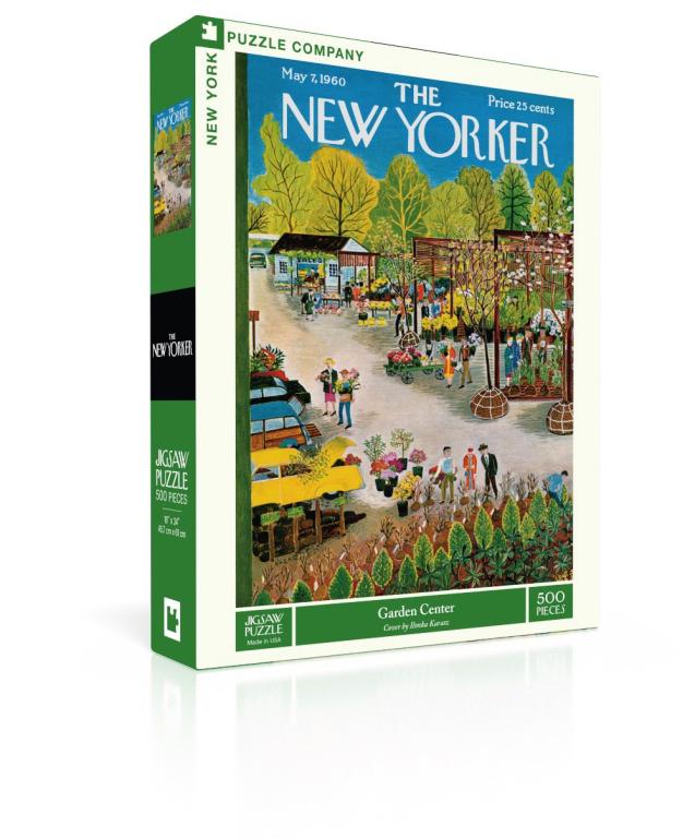 New York Puzzle Company Puzzel Garden Center - 500 stukjes