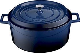 LAVA Trendy Casserole rond - Ø280mm - 6.71Ltr - Blue/Black