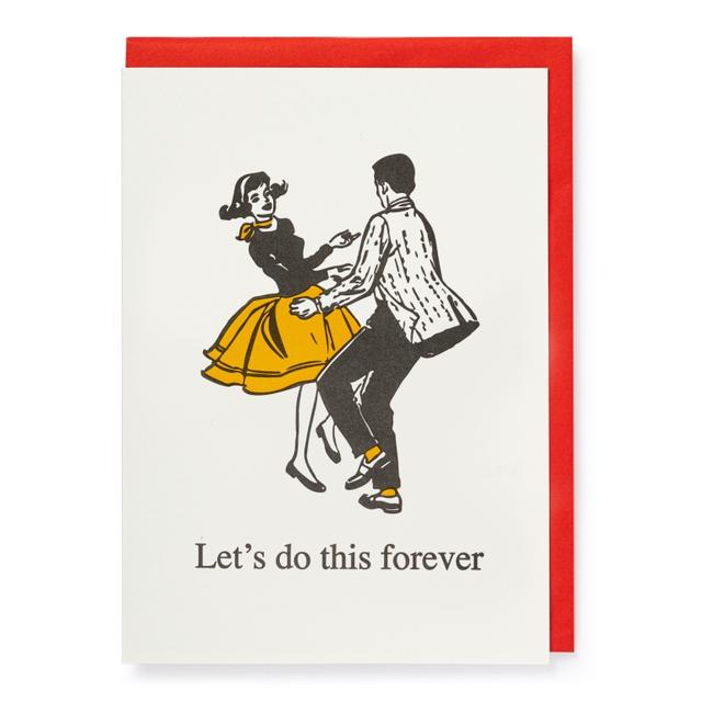 Archivist Cards Wenskaart - Let's Do This Forever