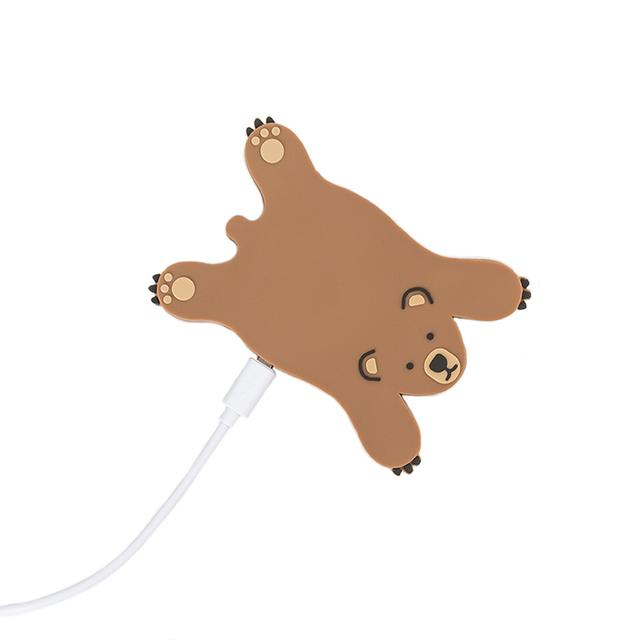 Mustard Telefoonoplader draadloos - Bear