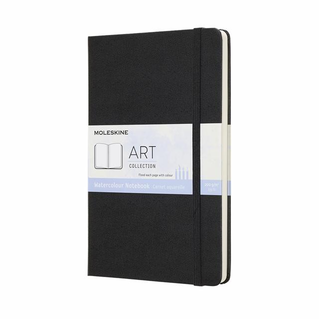 Moleskine Art Watercolor Notebook Large Black