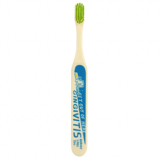 Blue Q Tandenborstel - Get Out, Gingivitis