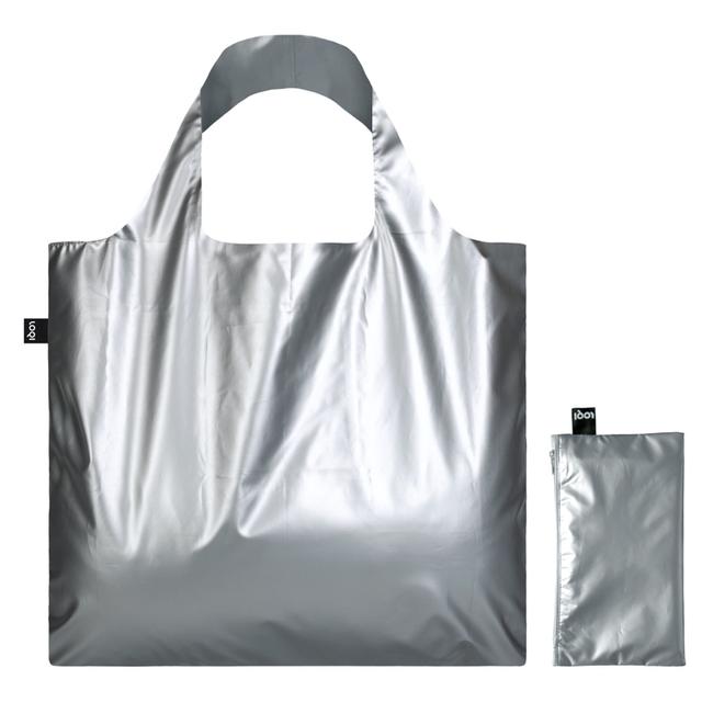 LOQI Bag Large - Silver Metallic