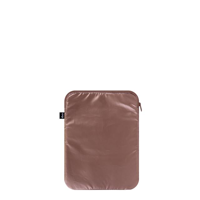 LOQI Laptop Sleeve - Rose Gold Metallic Large
