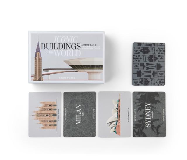 Printworks Memo game - Iconic buildings
