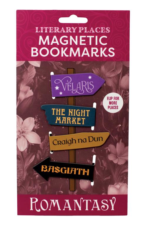 UPG Magnetische boekenleggers set van 4 - Romantasy