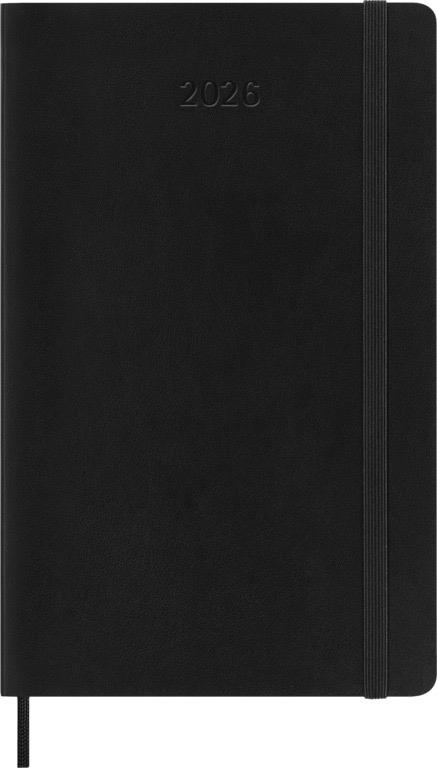 Moleskine Classic Dagagenda Large 12 maanden - Softcover - Black