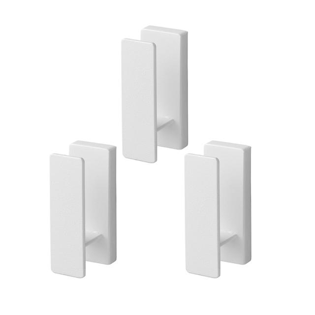 Yamazaki Tower Muurhaken set van 3 - Wit