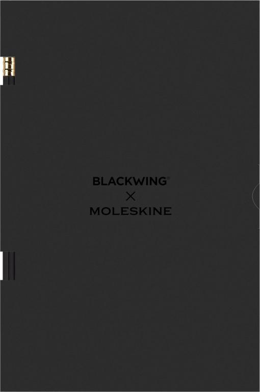 Moleskine Blackwing x Moleskine Schrijfset Large - Gelinieerd