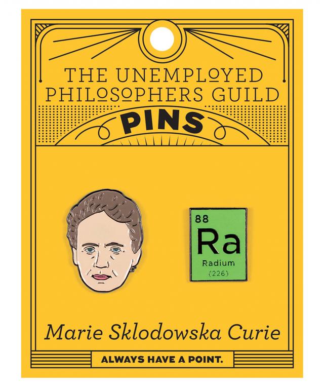UPG Pins - Marie Curie & Radium