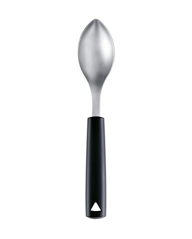 Triangle Quenelle lepel groot - op kaart