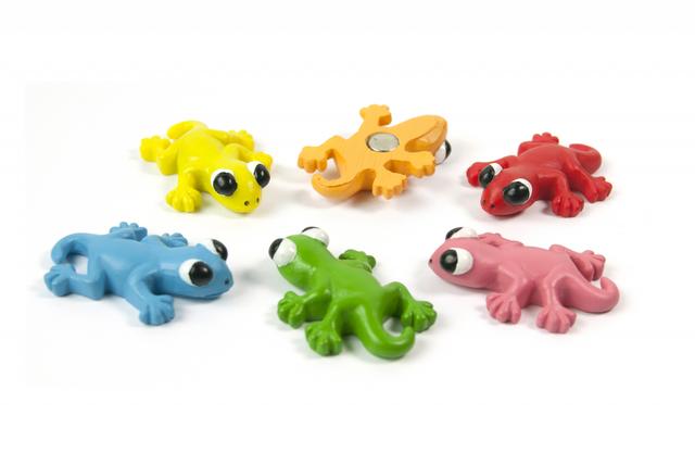 Trendform Magneten Gecko - Set van 6