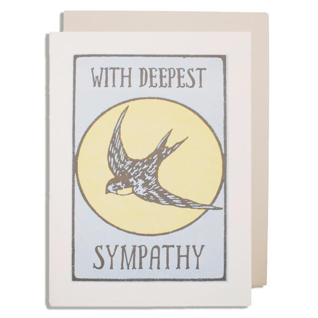 Archivist Cards Card - Swallow Sympathy