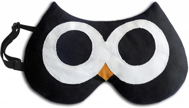 Leschi Oogmasker Stella the Owl - Zwart