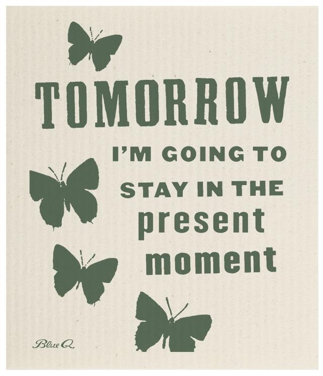 Blue Q Vaatdoek - Present Moment