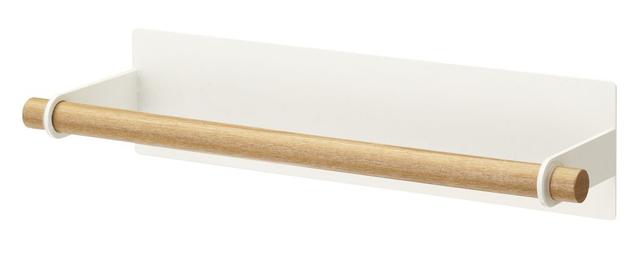 Yamazaki Tosca Keukenrolhouder magnetisch breed - Wit