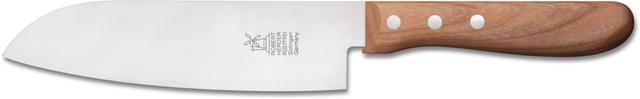 Herder Windmolen Koksmes "Santoku" rvs met handvat kers