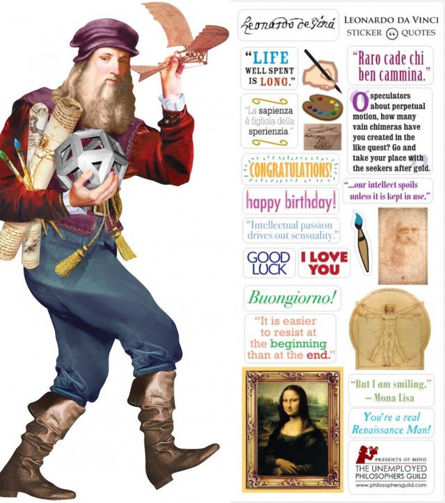 UPG Wenskaart - Leonardo Da Vinci