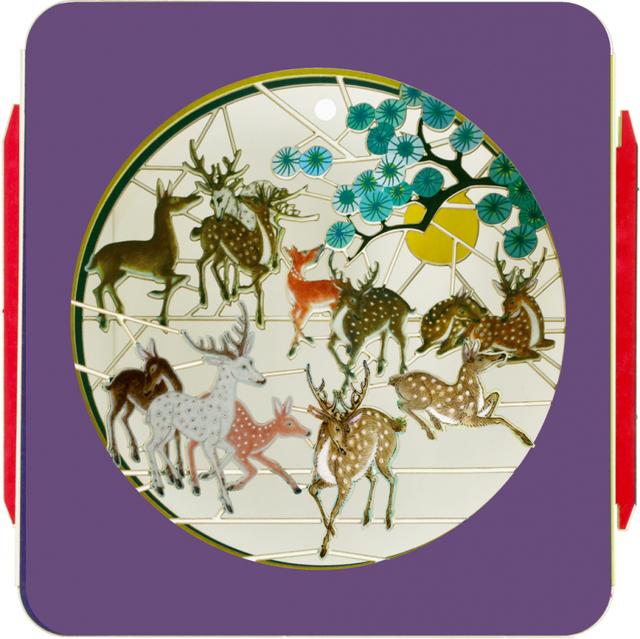 Forever Cards Art Box Wenskaart - Stags
