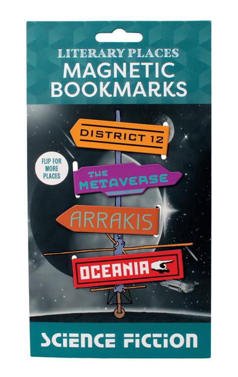 UPG Magnetische boekenleggers set van 4 - Sci-Fi