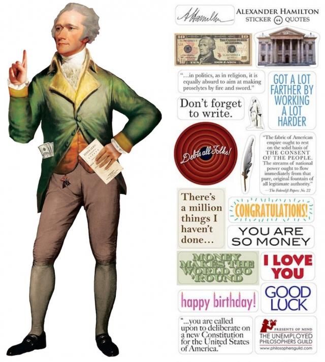 UPG Wenskaart - Alexander Hamilton