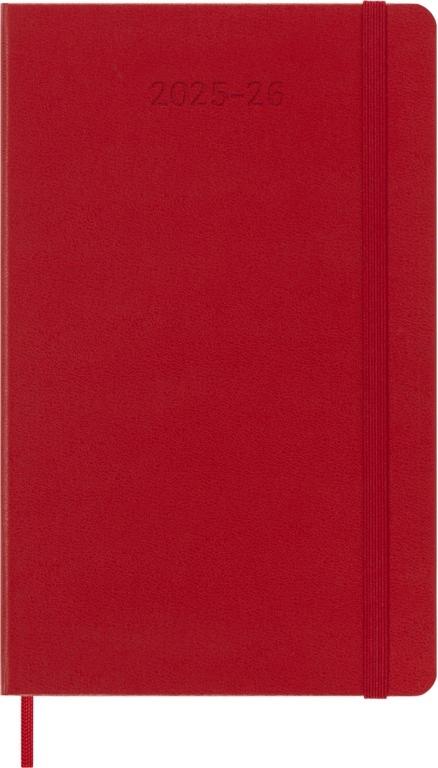 Moleskine 18M Planner Weekly Large Scarlet Red Hard Cover