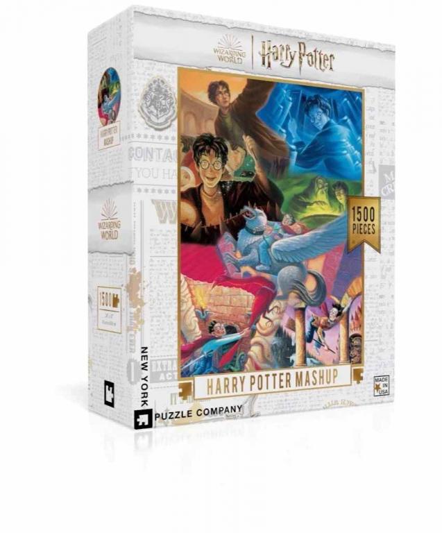 New York Puzzle Company Puzzel Harry Potter Mashup - 1500 stukjes