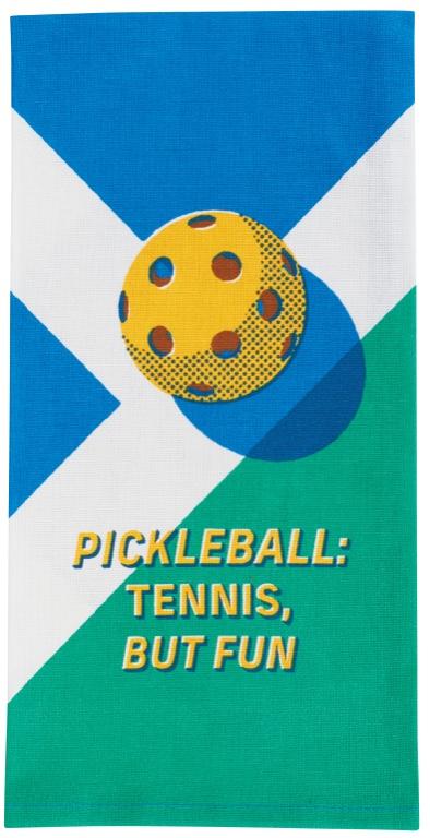 Blue Q Dish Towel - Pickleball