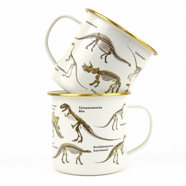 Gift Republic Dinosaurum Enamel Mug